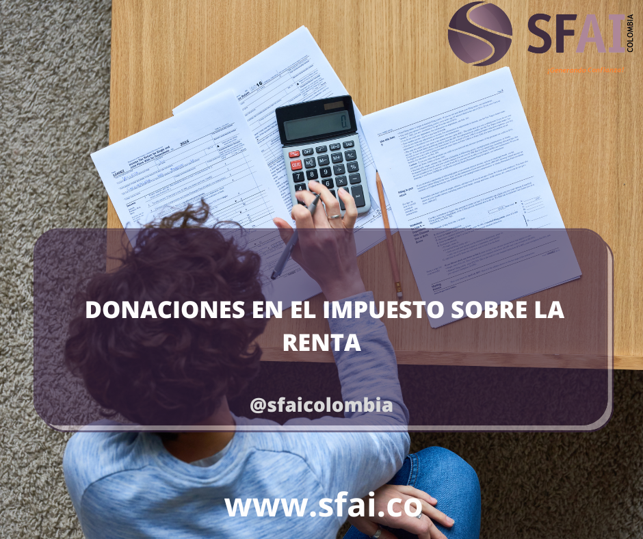 Donaciones en el impuesto sobre la renta